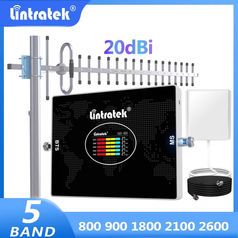 Lintratek 5  ȣ ν, B20 800 900 1800 2100 2600 MHz 귯 , LTE GSM 2G 3G 4G ȣ  ׳ Ʈ